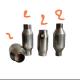                  Universal Oval China Factory Exhaust Auto Catalytic Converter             
