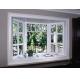 Balcony Aluminum Section Bay Window Toughened Glass Double Glazed Soundproof