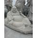Carved stone granite buddha statues