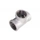 Hot Dipped Galvanised Malleable Iron Tee 4 Inch Bsp Pipe Fittings ISO9001