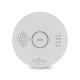 CE ROHS Multifunctional 90mm Natural Gas Alarm Detector Sound Light Message Triple Alarm