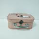 Pink Baby Varnishing Surface Recyclable Featuring Cardboard Suitcase Box