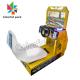 22 Inch Screen Car Driving Arcade Machine Out Run 12 Scenes Selectable