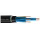 Multicore 450/750V Armoured Electrical Cable Steel Wire Armored PVC Insulated Copper Control Cable