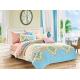 Cotton Twin Bed Sheet Bedding Sets , Pigment Printed Crib Kids Bedding Sets