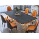 ISO9001 Durable Family Luxury Dining Room Table