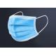 Flu - Proof Disposable Ear Hook Medical Mask Blue And White Smooth Breathing
