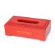Free sample hotel red acacia wooden serving tray for room
