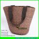 LUDA china straw bag brown wheat straw made basket straw bags