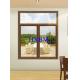 Tempered Clear Glass Aluminum Sliding Windows 6063 -T5 Aluminum Profile For Townhouses