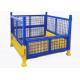 Collapsible Wire Mesh Pallet Containers Welded Wire Cage Powder Coated Finish 1200*1000mm