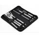 Wholesale Barbecue Tool Roll Bag 10PCS BBQ TOOL For Outdoor Tool