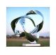 Custom Size Mirror Polished Stainless Steel Sculpture Modern Art Sculpture