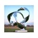 Custom Size Mirror Polished Stainless Steel Sculpture Modern Art Sculpture