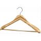 bamboo shirt hangers with bar