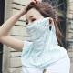 Women's Neck Protection Cloth Face Mask Reuseable For Riding / Decorating