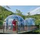 Crystal Dome House Luxury Glamping Tents With LED Lighting