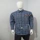 Cotton FRC FR Plaid Shirt 6.5oz For Working Safety HRC2 Arc Rated