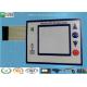 Polydome Switch Membrane Touch Panel With Nicomatic Connector , 3M9448 Adhesive
