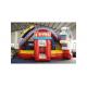 PVC Tarpaulins Inflatable Amusement Park , Playground Tickets With Ferris Wheel