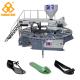 Single Color Rotary Sandal Making Machine For Plastic PVC Shoes Injection Moulding