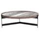 Marble Contemporary Round Coffee Tables Hotel Bedroom Furniture Set SS201 ODM
