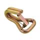 Hot Sales New Style Factory Safety Cargo Gold Welding J Swan Hoist hook for Tie Down