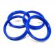 Blue Wheel Center Bore Plastic Hub Rings 65.1 To 72.6 Mm For Chevy / Chevrolet