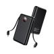 ABS Inbuilt Cable 22.3mm Wired Power Bank