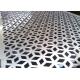 Decorative Perforated Metal Mesh Screen Plain Weave 1.22x2.44m Size