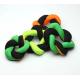 Donut Shape Chewable Dog Toys /  Durable Soft Chew Toys For Puppies
