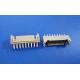Dual Row 18 Pin Wafer Low Profile Connector Wire To Board DIP Type 2.0mm