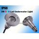 Stainless steel Housing LED Underwater Light 3W RGB With 3 Years Warranty
