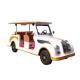 OEM 48V 35mph Vintage Classic Golf Cart Bus With Under Seat Storage And Lithium Battery