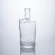 Round Shape Custom Design 750ml Clear Empty Liquor Glass Bottle for Rum Vodka Gin Whiskey