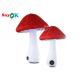 Red 2m Oxford  Inflatable Mushroom Model For Advertising