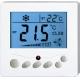 50/60Hz Frequency Fan Coil Unit Thermostat 100~240V With LCD Screen