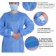 Blue Color Disposable Non Woven Medical SMS Sterile Surgical Isolation Gown Medical Materials & Accessories