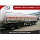 30000 to 60000 Liter Fuel Transport Trucks , Petrol Gasoline Edible Oil Tank Semi Trailer