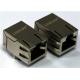 HY971161C 1000Base-T x2 RJ45 With Integrated Magnetics LPJG17301A9NL