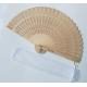 Custom Printed Logo Folding Hand Fan Bamboo Hand Held Fan 21cm for Wedding