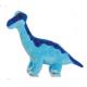 Freeuni Promotional Customized Blue Dinosaur Stuffed Animal Of the plush toys with100% pp