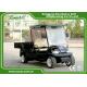 2 Passenger Black Color Golf Food Cart 3.7KW Acim Motor DC System