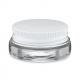 7ML White Aluminum Cap Concentrate Container 7ml Glass Jar Custom Container