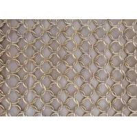 7mm Round Hole Decorative Wire Mesh SS304 Chain Link Curtain