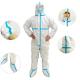 Type 3 4 Disposable Polypropylene Coveralls Virus Disposable Safety Clothing