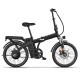 Off Road Mens Folding Electric Bike For Tall Man 48v 350w 10Ah Rear Seat Post Battery