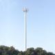 Galvanized Steel Monopole Communication Tower 50-500 Feet Height