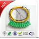LC/PC Multi Mode Om3 12core Mini Breakout Cable 3m Pigtail-G yellow PVC material diameter 2.0mm