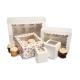 Single Mini Kraft Paper Cupcake Cake Boxes 2 4 6 12 Holes For Wedding Christmas